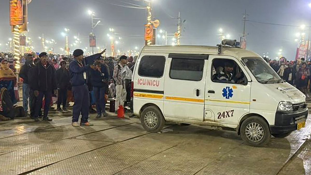 Hindu-Fest Maha Kumbh Mela in Indien