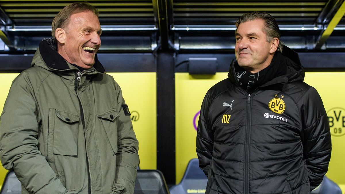 BVB-Bosse Aki Watzke und Michael Zorc 