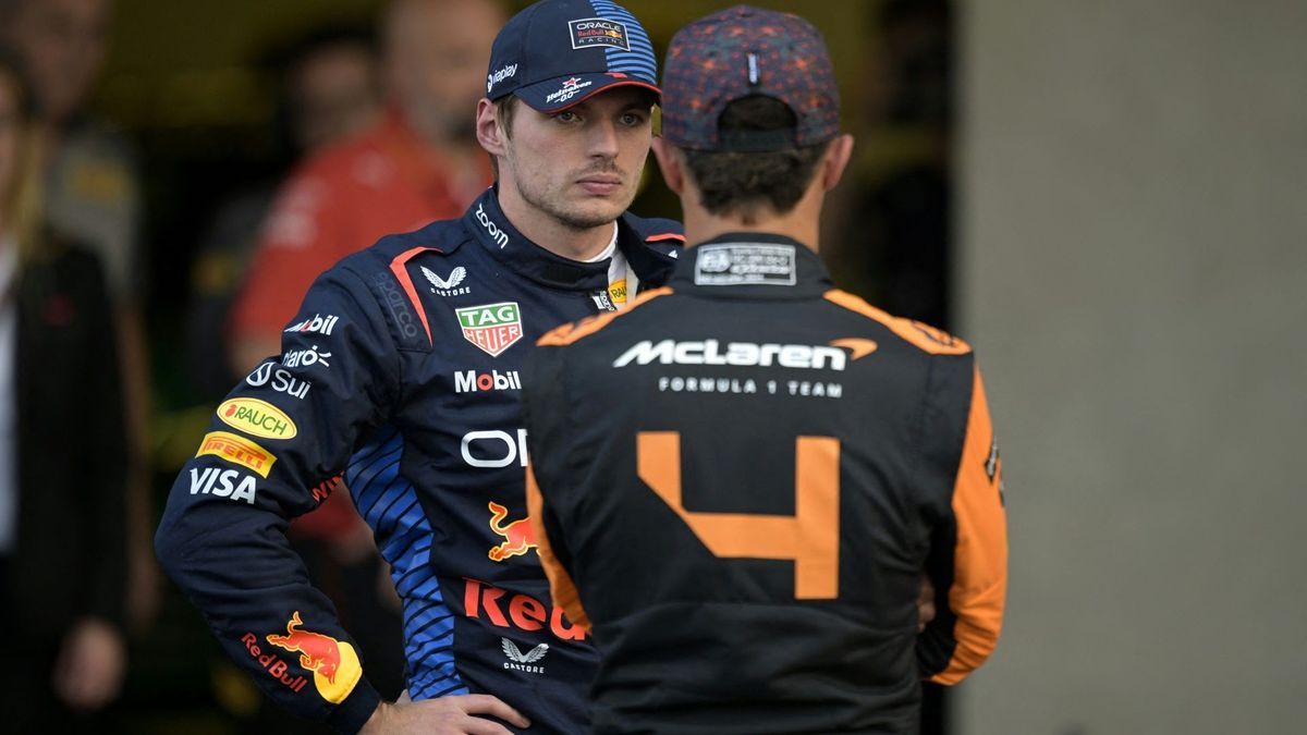 Revanche für 2024? Verstappen (l.) und Norris