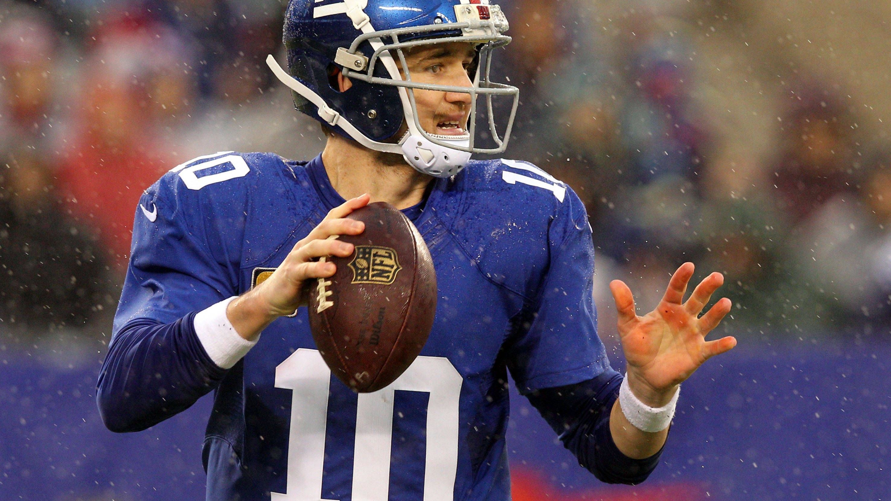 <strong>2. Platz: Eli Manning</strong><br>Interceptions: 27<br>Saison: 2013<br>Team: New York Giants