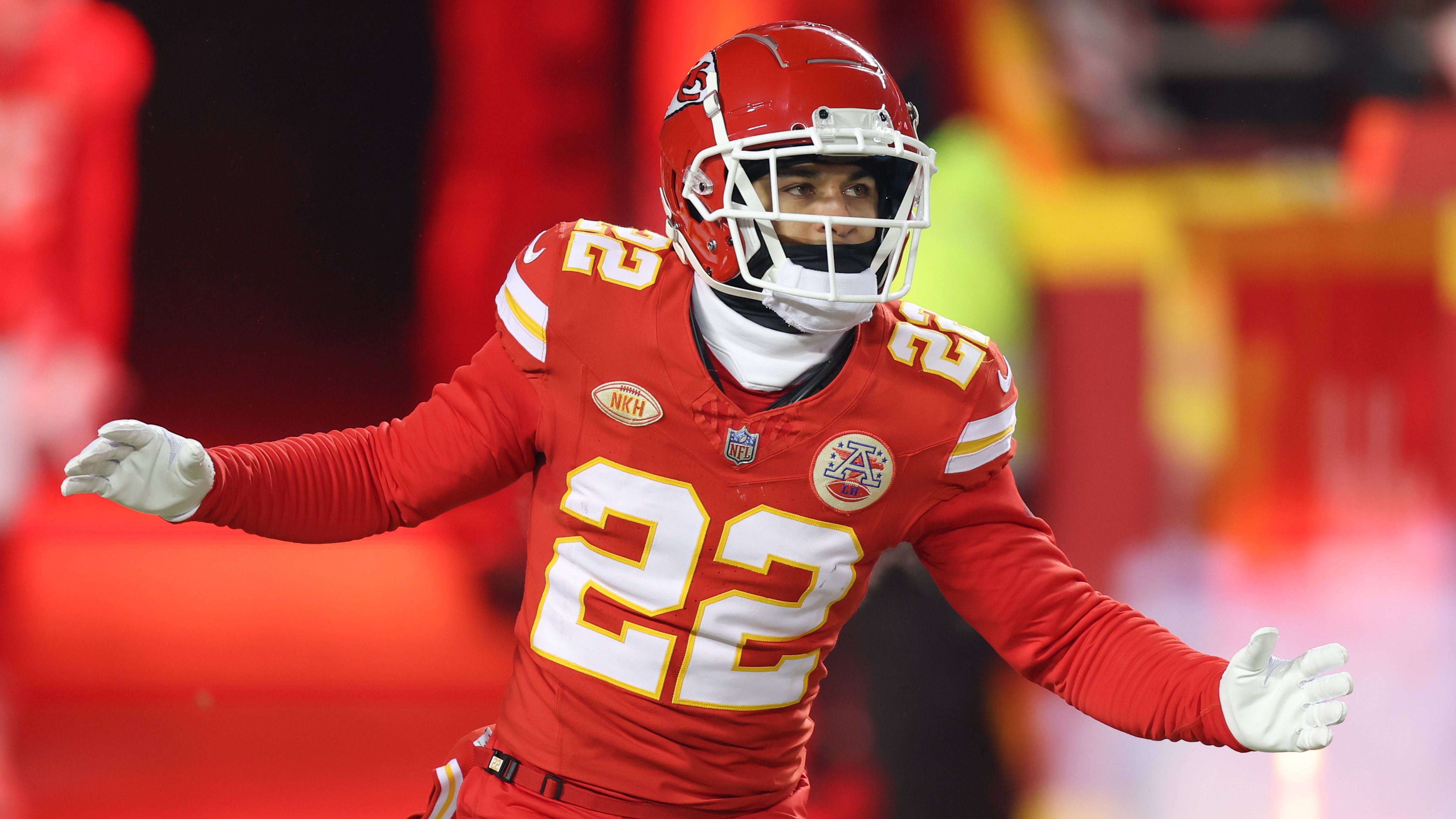 <strong>Kansas City Chiefs: Trent McDuffie (CB)</strong><br>Durch den Trade von L'Jarius Sneed zu den Titans ist der Cornerback nicht nur die Nummer 1 auf seiner Position, sondern auch der logische Pick im Chiefs-Roster. Im dritten NFL-Jahr könnten McDuffie seine physisch-erstklassigen Fähigkeiten zu einer Pro-Bowl-Einladung verhelfen.