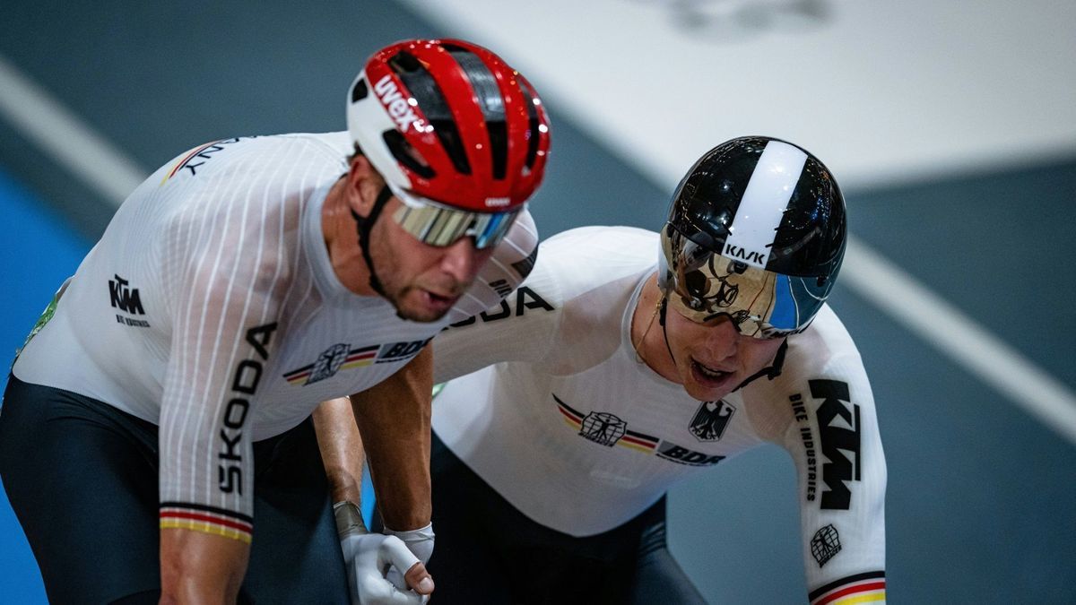 Gold-Gewinne: Roger Kluge (l.) und Tim Torn Teutenberg