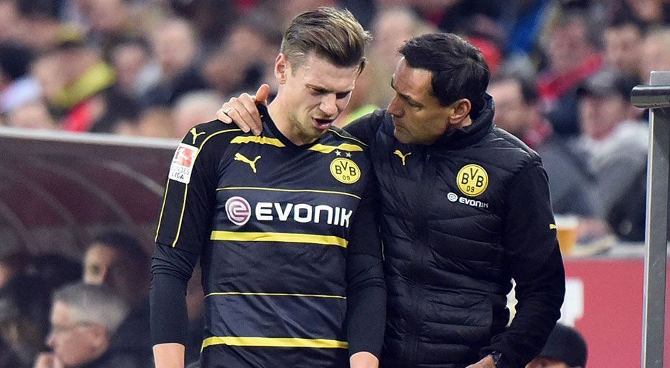 
                <strong>Lukasz Piszczek</strong><br>
                Lukas Piszczek: Musste Mitte der ersten Hälfte mit Problemen an den Adduktoren ausgewechselt werden. Seine Einsatzzeit in der Anfangsphase war für eine sinnvolle Bewertung zu kurz. 
              