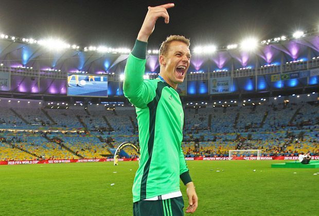 
                <strong>Platz 4: Manuel Neuer (26,6 Mio.)</strong><br>
                Der Torwart des Turniers präsentierte sich in Brasilien in absoluter Topform. Zur Wahl zum besten Fußballer Europas gilt der 28-Jährige neben Arjen Robben und Cristiano Ronaldo als Topkandidat auf den Titel.
              