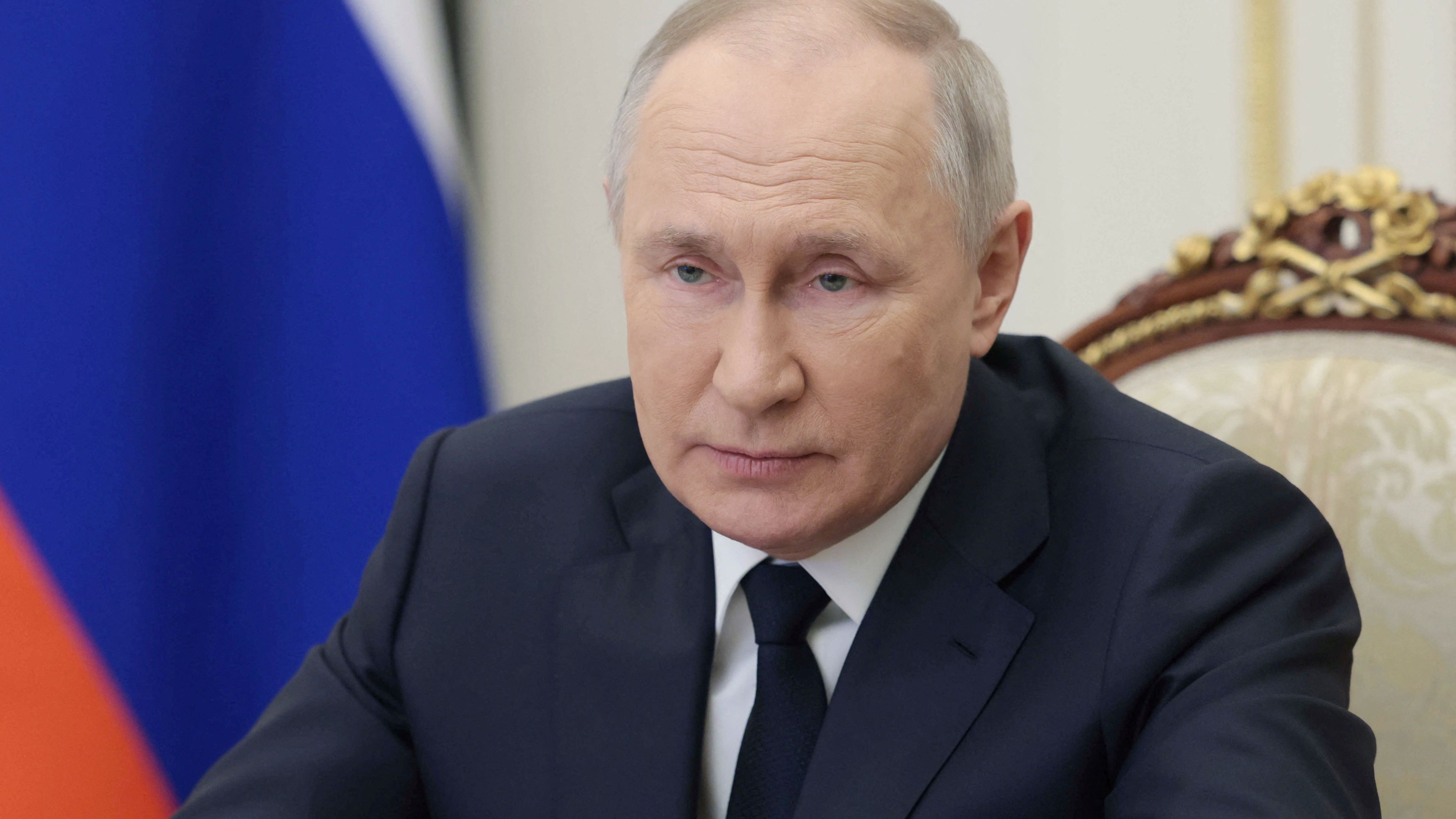 Wladimir Putin ist der amtierende Präsident der Russischen Föderation.

