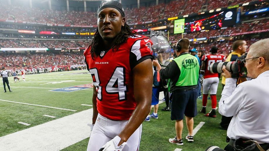 <strong>Platz 42: Roddy White (2005 bis 2015)</strong><br>10.863 Receiving Yards
