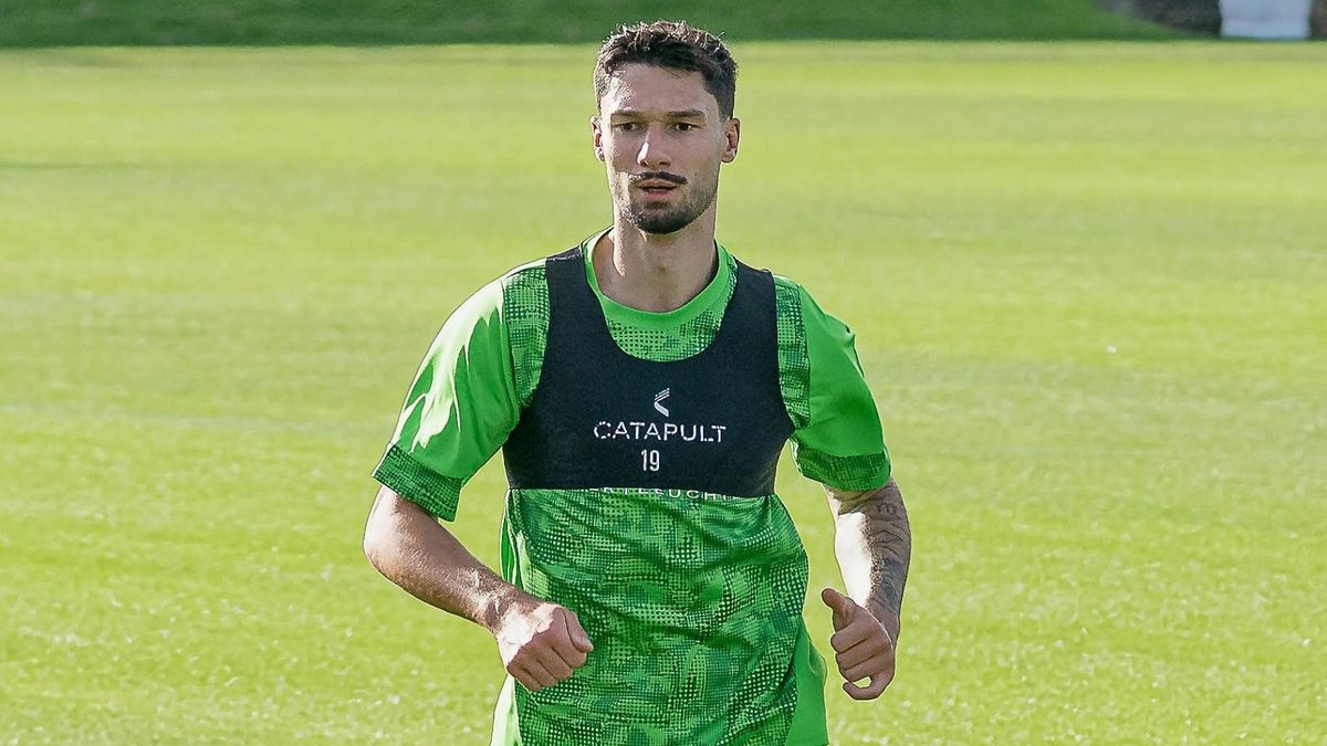 Tim Kleindienst trainiert schon wieder