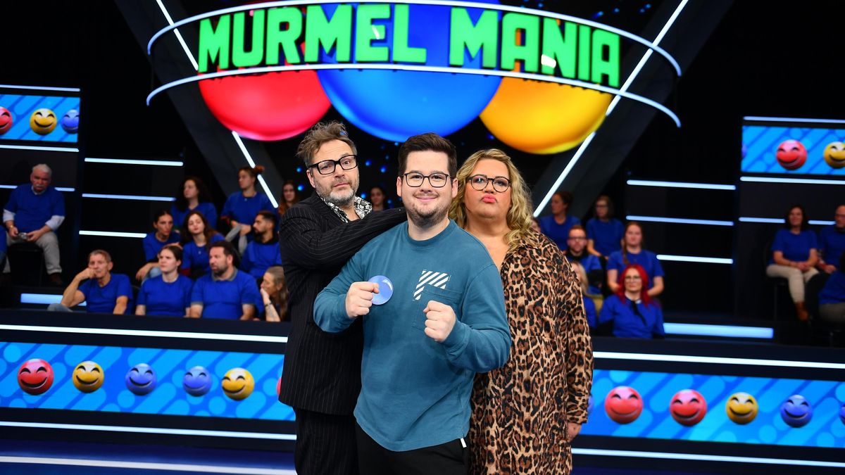 Paul Panzer; Chris Tall; Ilka Bessin bei "Murmel Mania"