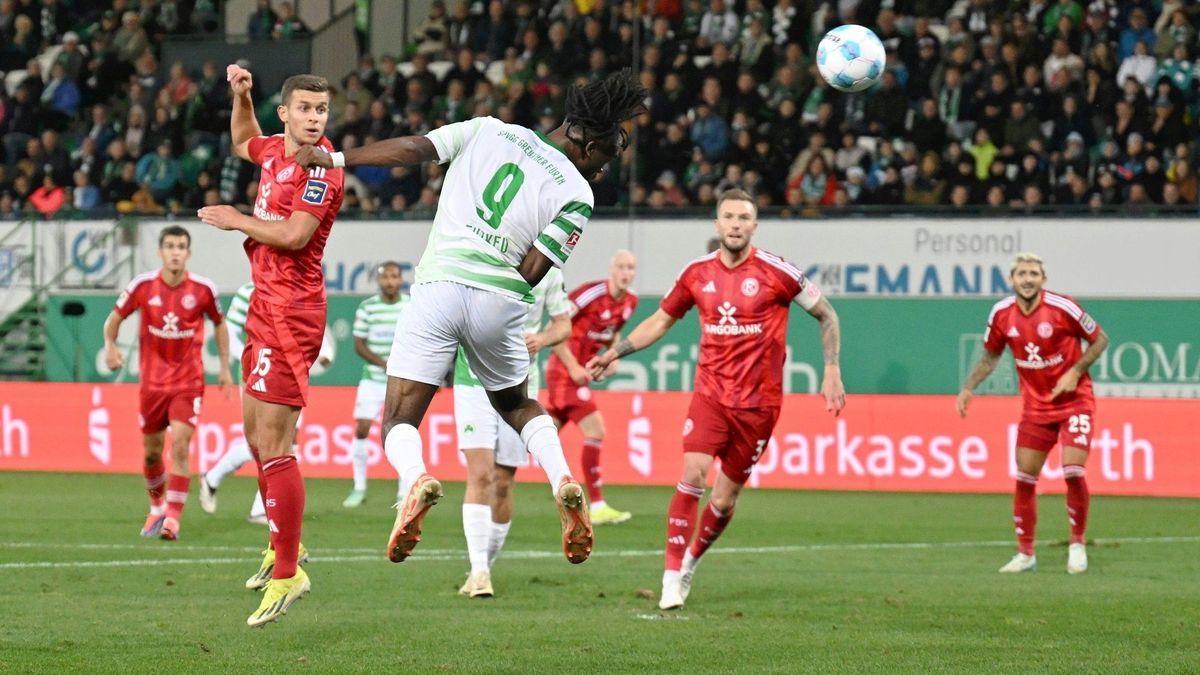 Noel Futkeu vergibt eine Möglichkeit für Fürth