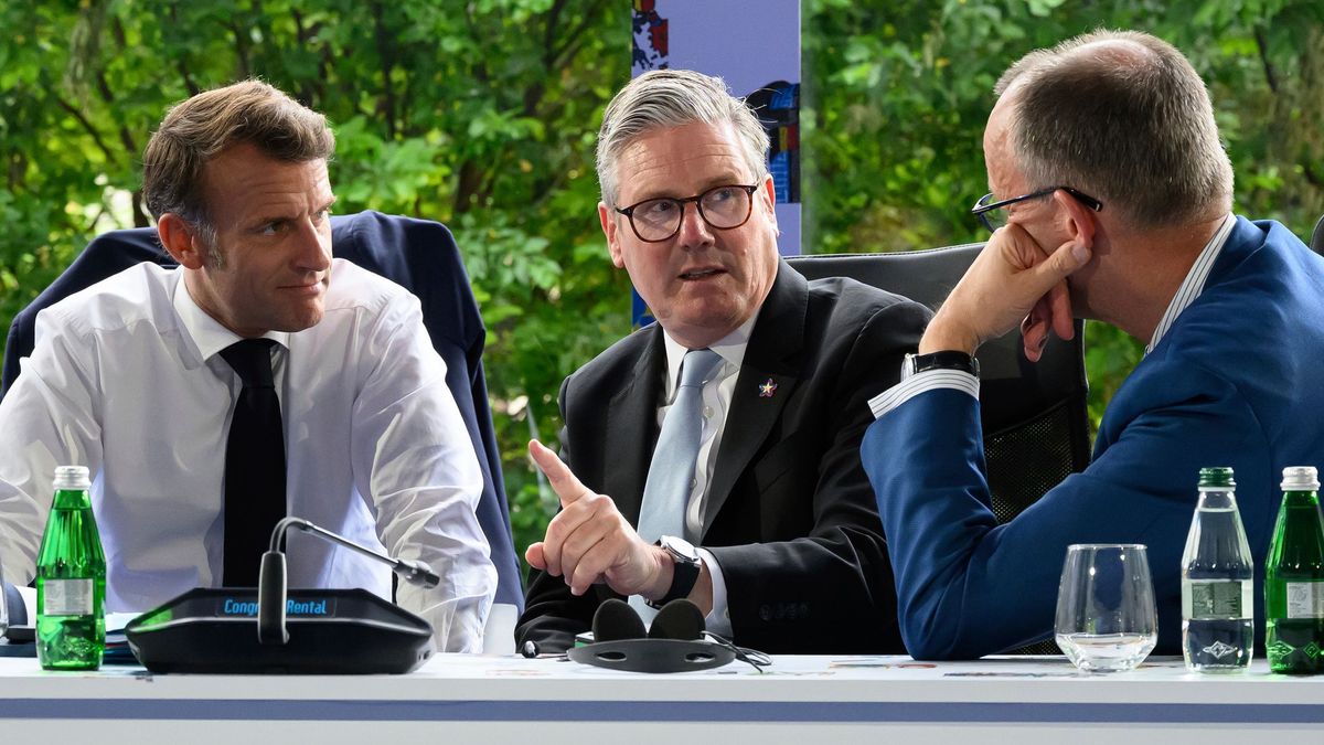 Beratungen von Merz, Macron und Starmer
