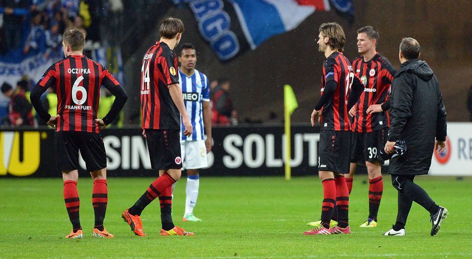 
                <strong>Saison 2013/14: Eintracht Frankfurt</strong><br>
                Aus im Sechszehntelfinale Gegner: FC Porto (2:2 und 3:3)
              