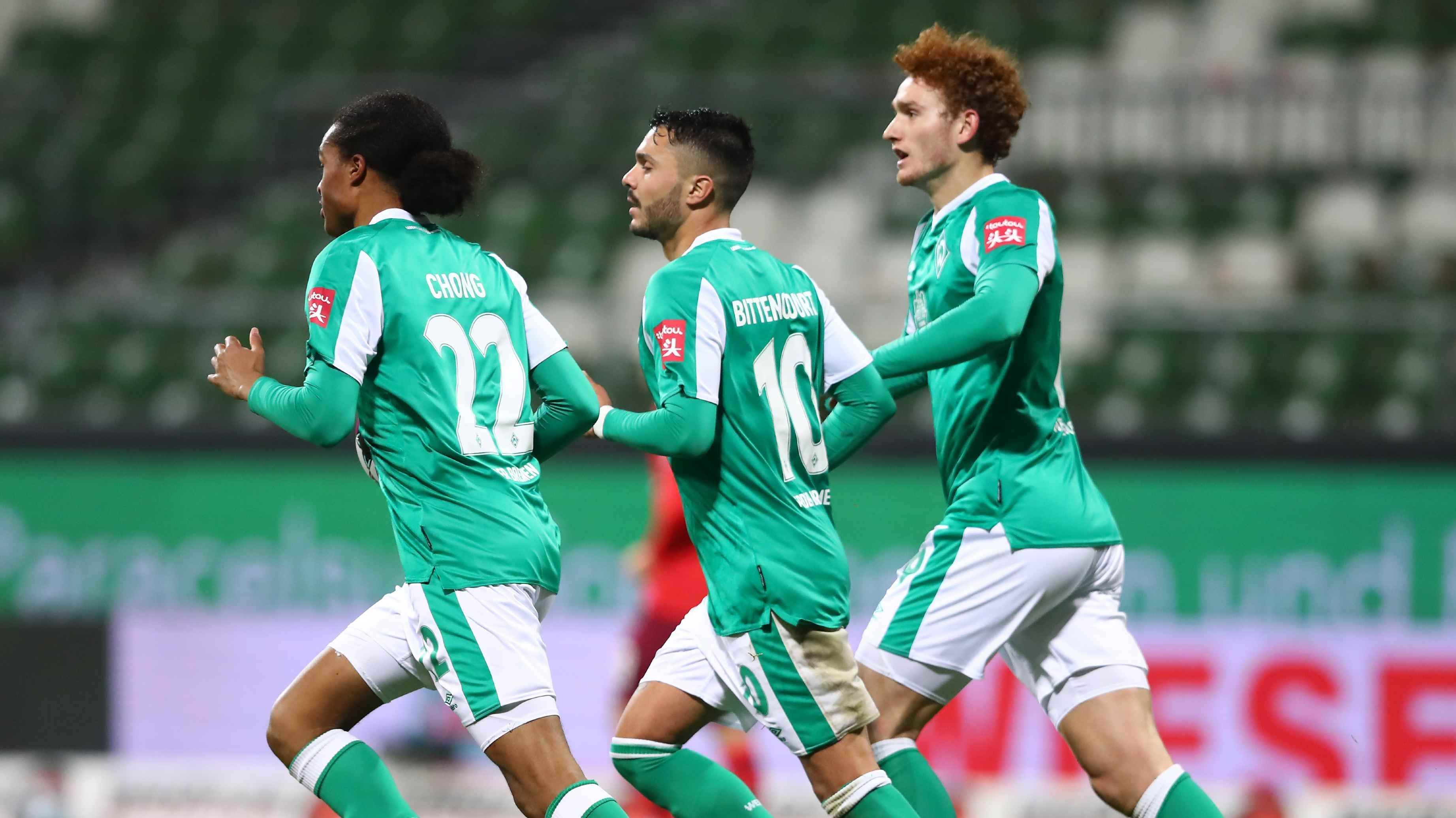 
                <strong>Platz 4: Werder Bremen - Durchschnittlicher Tabellenplatz der Gegner: 6,3 </strong><br>
                Kommende Gegner: FC Bayern (A), VfL Wolfsburg (A), VfB Stuttgart (H), RB Leipzig (A), Borussia Dortmund Dortmund (H), Mainz 05 (A)
              