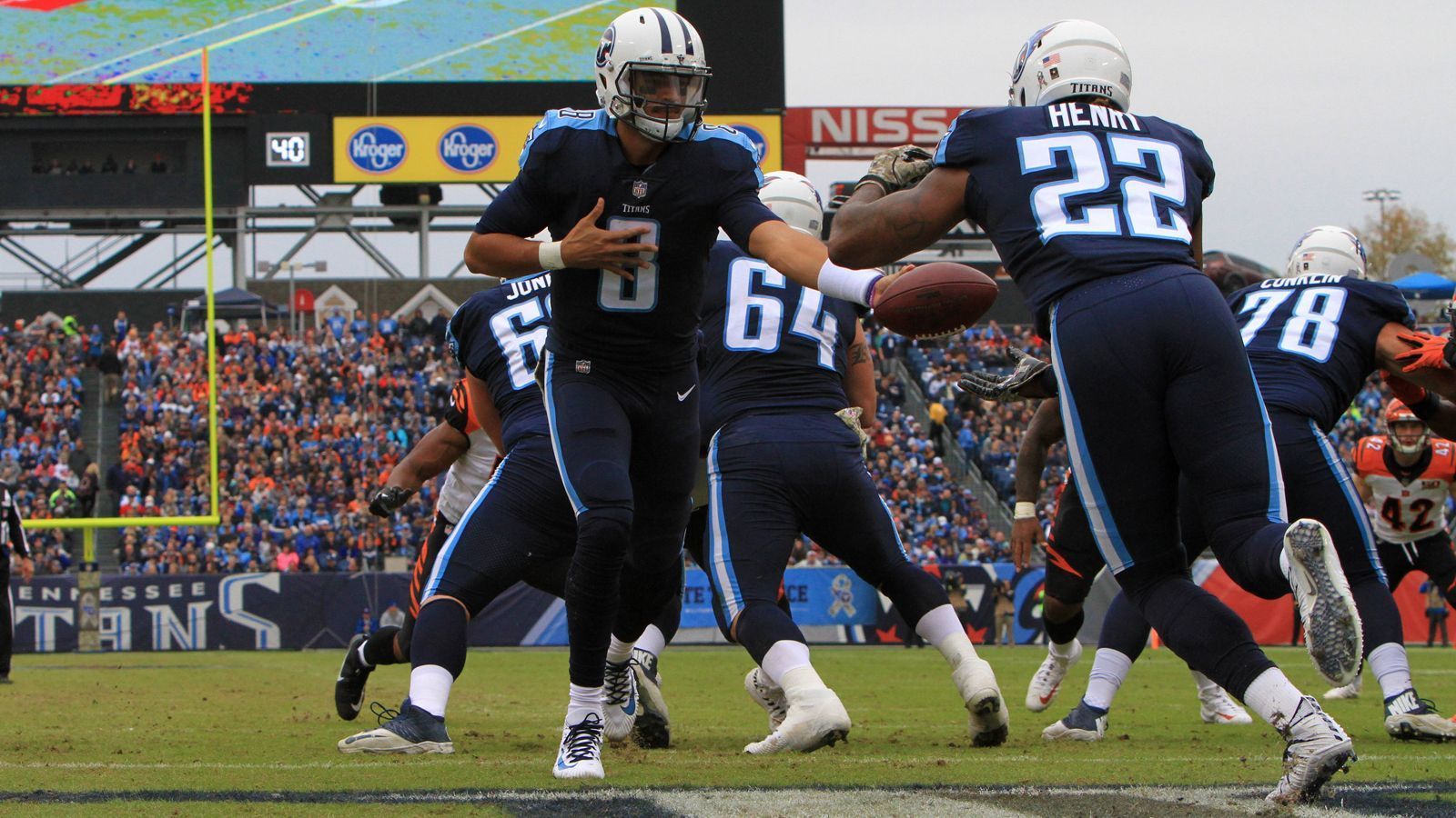 
                <strong>Tennessee Titans</strong><br>
                Start Training Camp für Rookies: 22. JuliStart Training Camp für Veteranen:  25. JuliOrt: Saint Thomas Sports Park, Nashville, TennesseeErstes Preseason Spiel: 9. August at Philadelphia Eagels
              