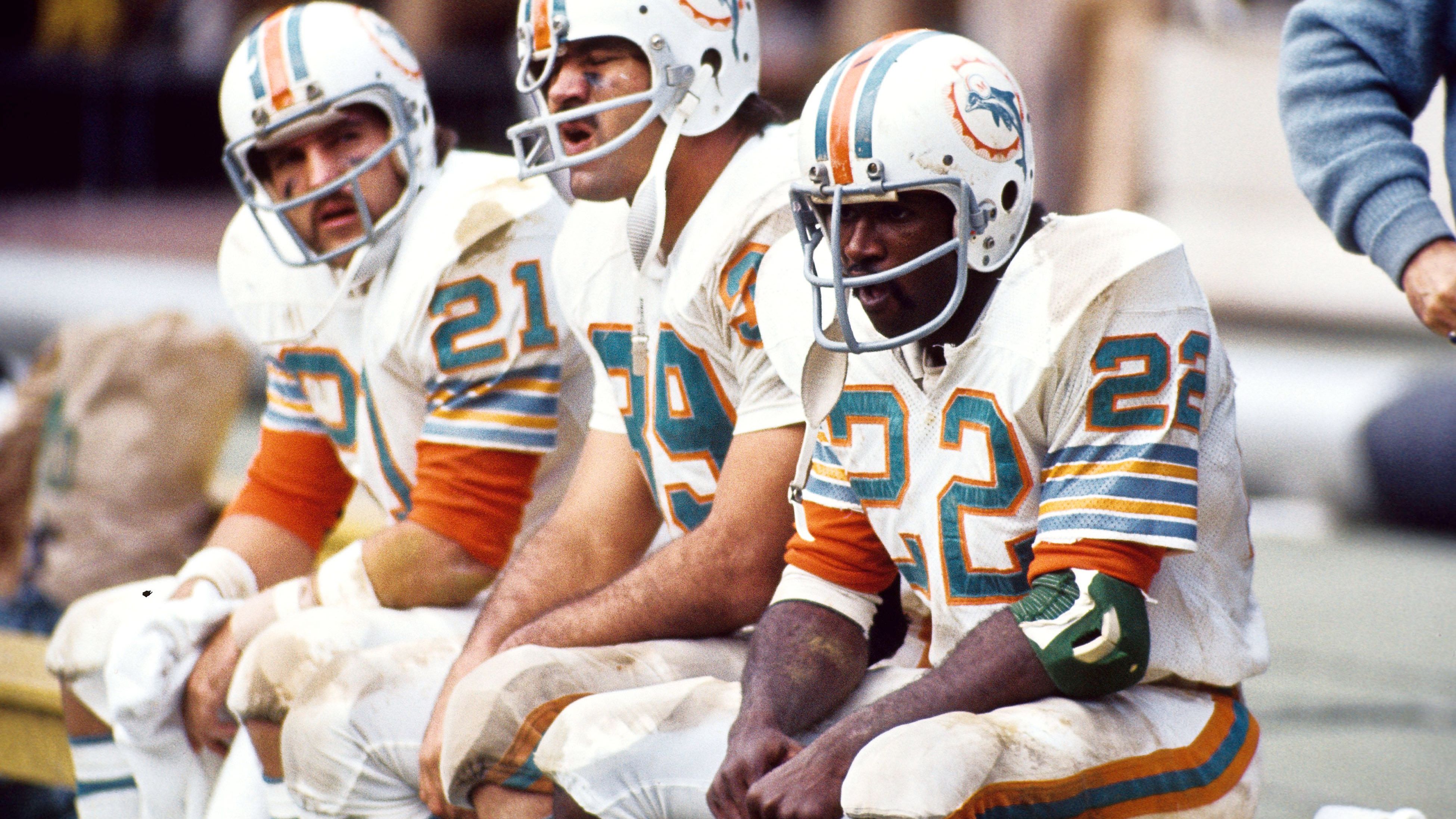 <strong>Platz 6: Miami Dolphins</strong><br>Jahr: 1973<br>Punktedifferenz: +179<br>Am Ende der Saison: Super-Bowl-Sieg