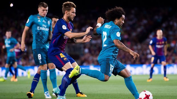 
                <strong>Marcelo (Real Madrid)</strong><br>
                Marcelo: Extrem offensivstark, viele Angriffe laufen über Marcelos linke Seite. Der Brasilianer setzt Barcelona häufig schon im Aufbauspiel unter Druck und sorgt so für Ballgewinne am gegnerischen Strafraum. Erzwingt die 1:0-Führung mit einer scharfen Hereingabe, die Gerard Pique ins eigene Netz lenkt. In der Rückwärtsbewegung manchmal etwas zu sorglos. ran-Note: 2
              