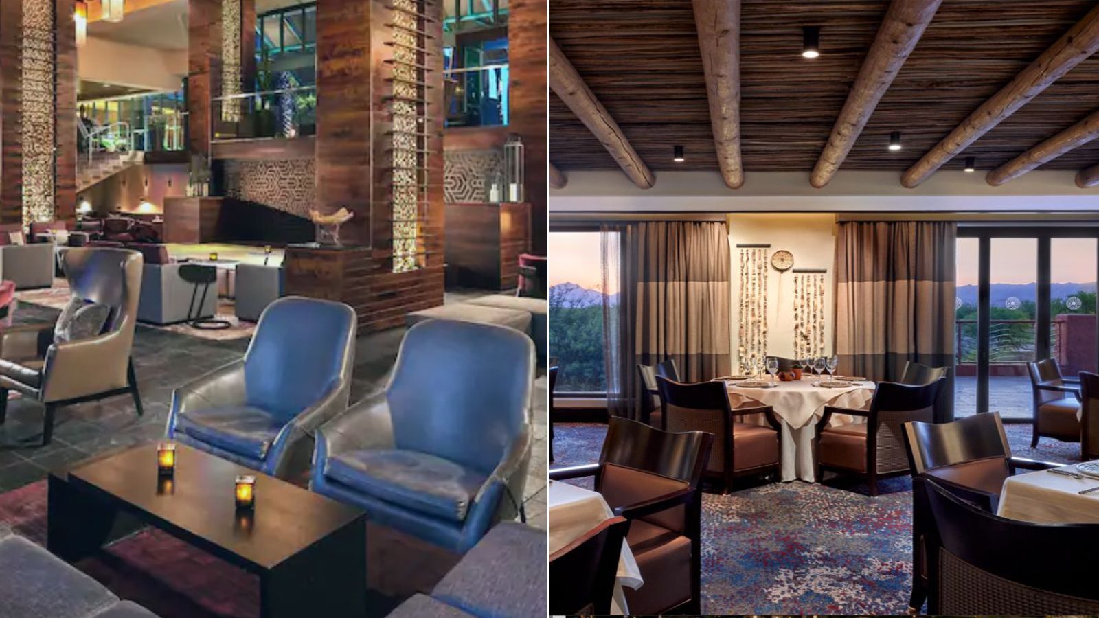 
                <strong>Super Bowl 2023: Hier wohnen die Kansas City Chiefs und Philadelphia Eagles </strong><br>
                Als Teamhotel haben sich die Chiefs um ihre Superstars Patrick Mahomes und Travis Kelce für das "Hyatt Regency Scottsdale Resort and Spa at Gainey Ranch" (links im Bild) entschieden. Die Eagles um Jalen Hurts, Jason Kelce und Co. wohnen im " Sheraton Grand at Wild Horse Pass" (rechts im Bild). Die Anreise der beiden Teams ist laut offizieller Mitteilung der NFL für den 5. Februar (Sonntag), oder 6. Februar (Montag) geplant.
              