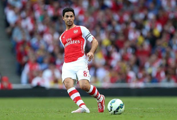 
                <strong>Mikel Arteta</strong><br>
                "The Maestro of Arsenal" - so wird Mikel Arteta gerne genannt. Tatsächlich ist der Spanier mit seinen akkuraten Pässen und seiner Führungspersönlichkeit so etwas wie der heimliche Chef der "Gunners". Mit Kehl trennt er sich Unentschieden - 5:3 Arsenal.
              