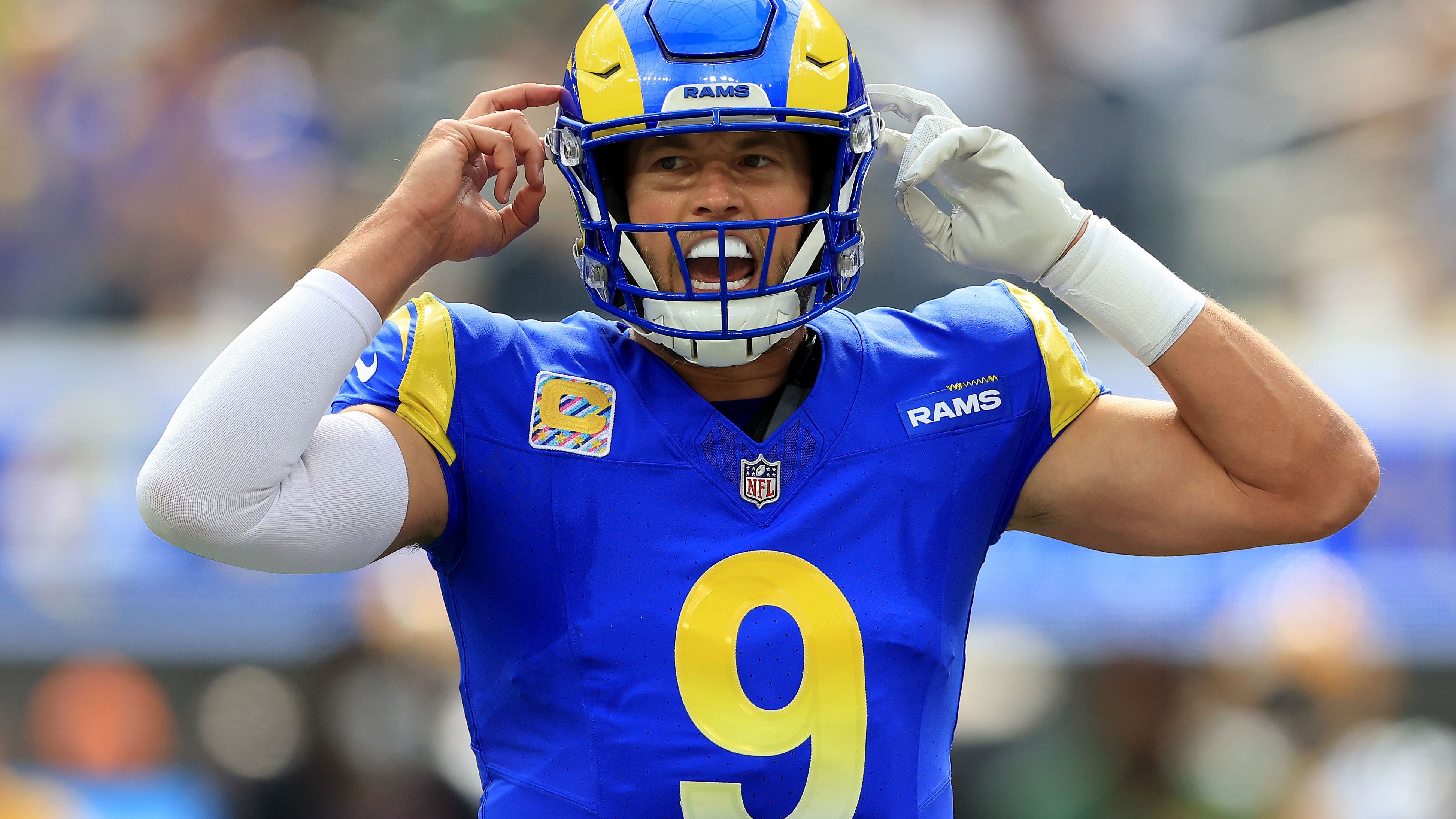 <strong>Platz 1: Matthew Stafford (Los Angeles Rams)</strong><br> Durchschnittsgehalt: 40.000.000 US-Dollar <br> Kosten pro Yard Raumgewinn 2024: 32.336 US-Dollar (1.237 Yards)<br> Kosten pro Touchdown: <strong>13.333.333 US-Dollar</strong> (3 TDs)