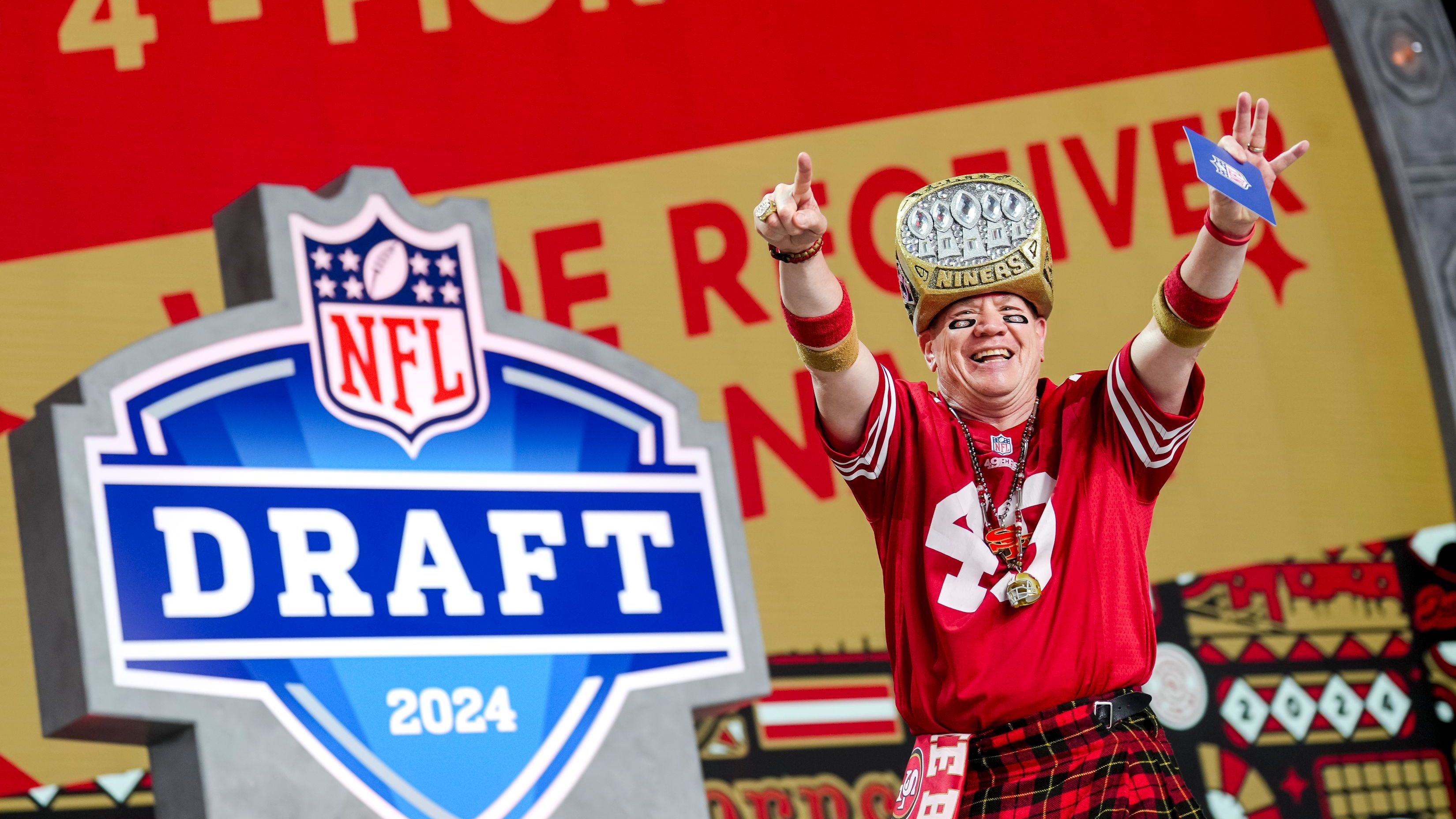 <strong>Platz 5 (geteilt): San Francisco 49ers</strong><br>Acht Draft-Picks in 2025