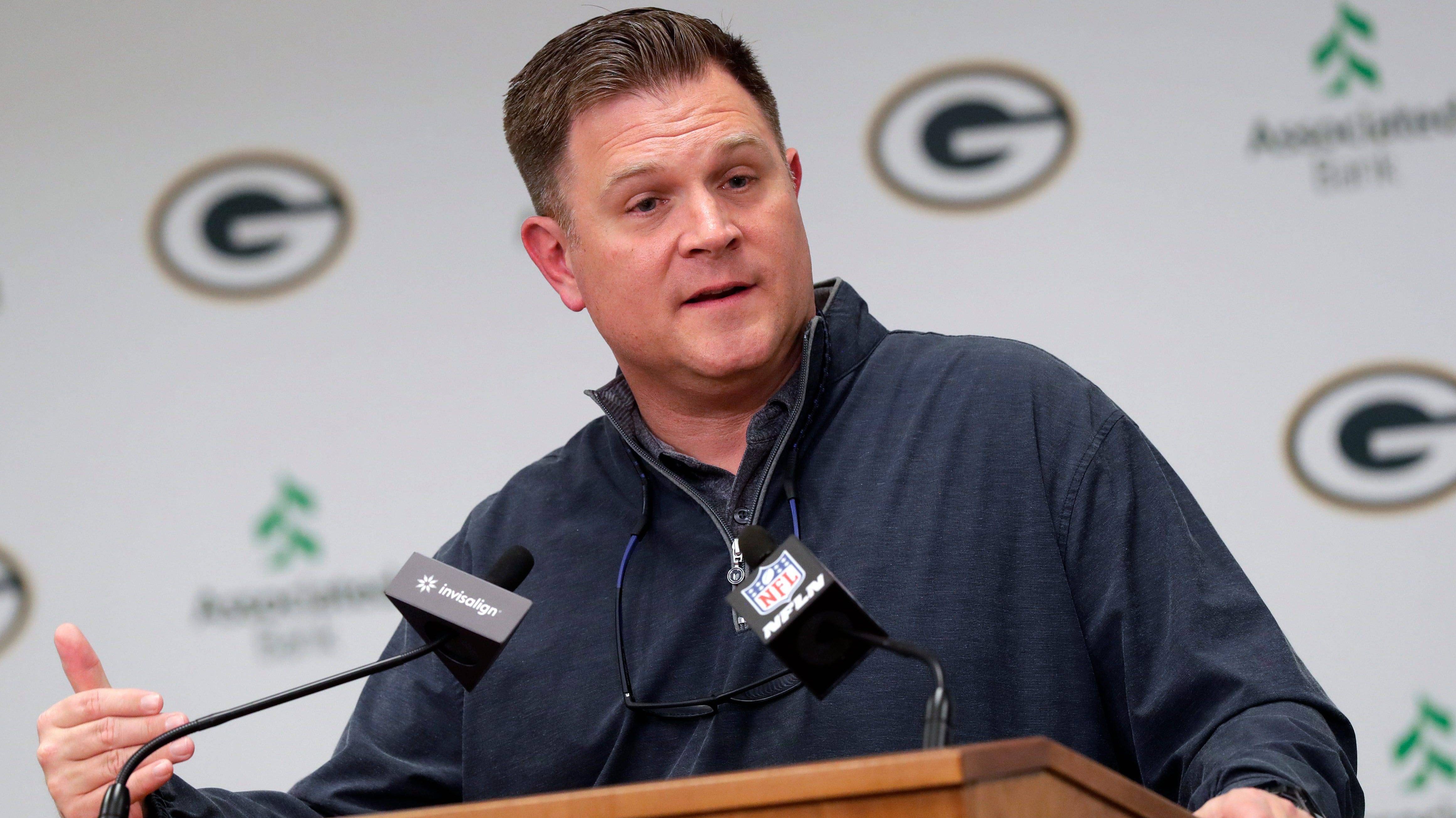 <strong>Green Bay Packers: Brian Gutekunst</strong><br>
                • <strong>Im Amt seit</strong>: 2018<br>• <strong>Geboren am</strong>: 19. Juli 1973<br>• <strong>Vorherige Stationen</strong>: Green Bay Packers (u.a. Direktor des College Scoutings), Kansas City Chiefs (Scout)