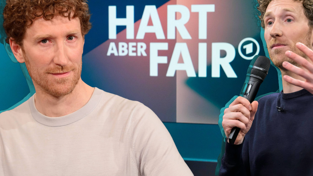 "Hart aber Fair" mit Louis Klamroth.