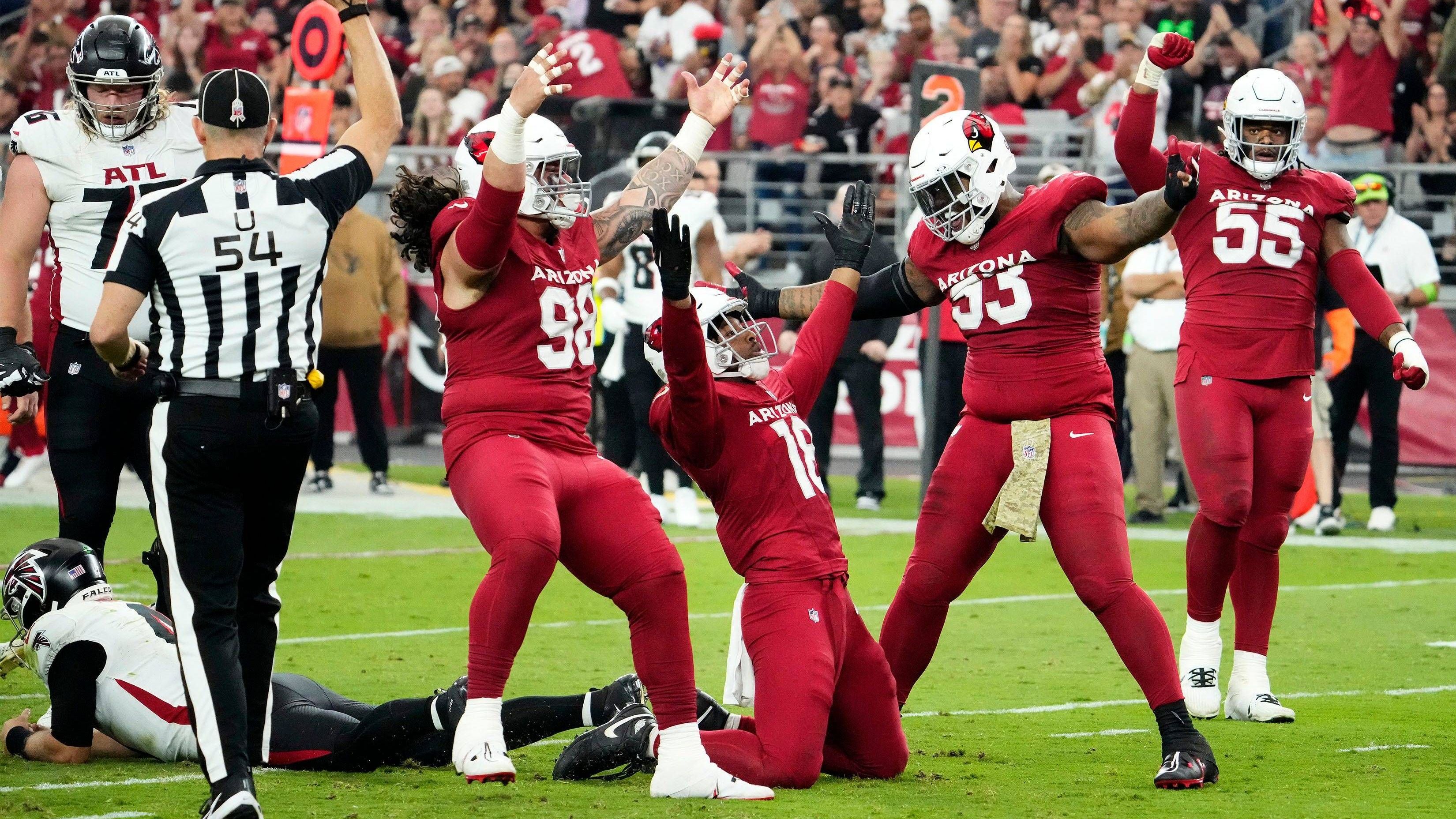 <strong>Platz 19: Arizona Cardinals</strong><br>Turnover-Bilanz: -1<br>Record: 4-13