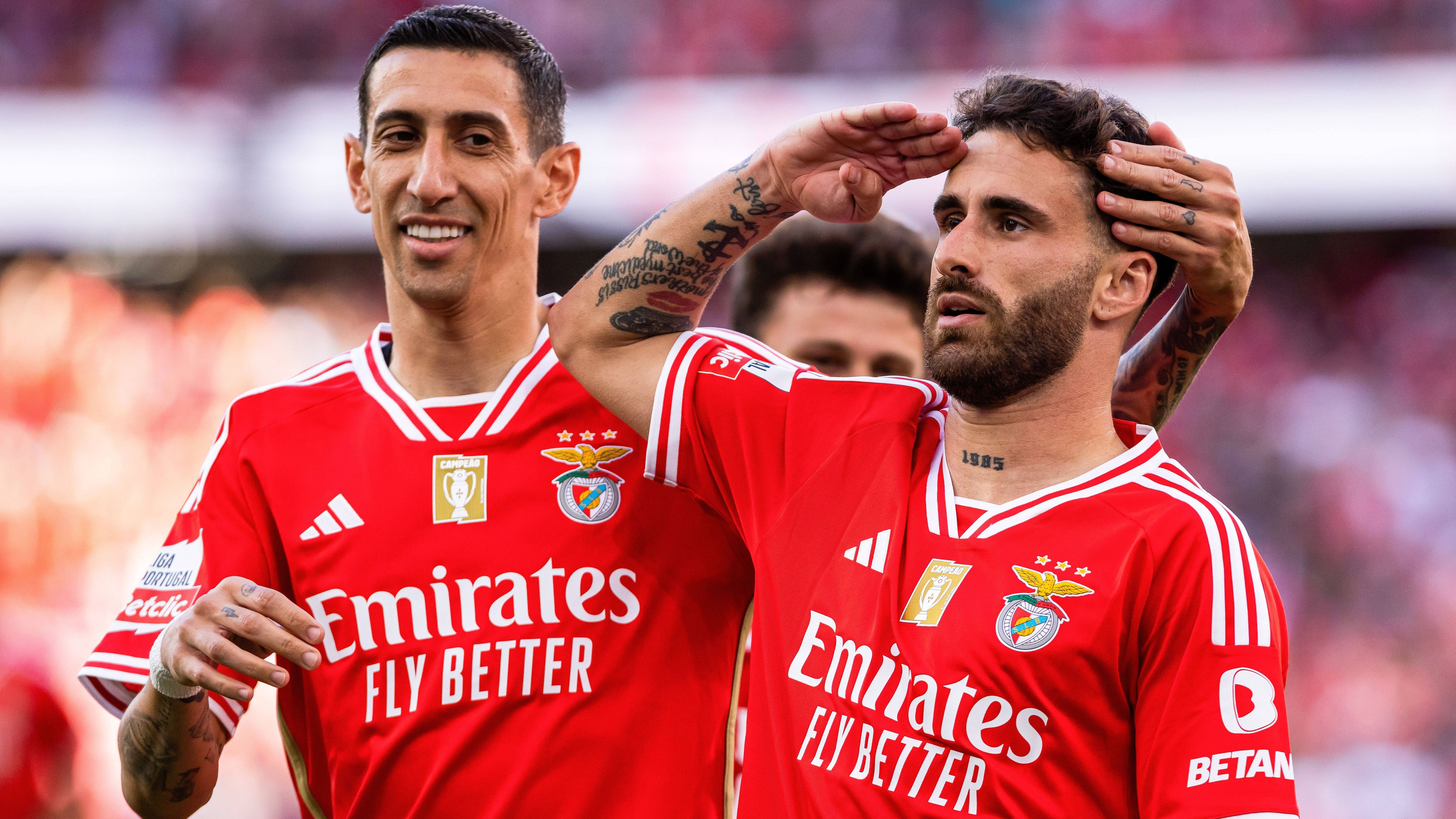 <strong>Benfica Lissabon (Portugal)</strong><br>Ein Titel blieb Benfica um Trainer Roger Schmidt in dieser Saison verwehrt, die Vizemeisterschaft schickt den Traditionsklub aber ebenfalls direkt in die Ligaphase der Champions League - dank des Europa-League-Triumphes von Atalanta und Benficas Klubkoeffizienten.