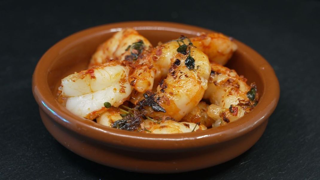 Leckere Gambas al ajillo dürfen bei keinem Tapas-Abend fehlen.