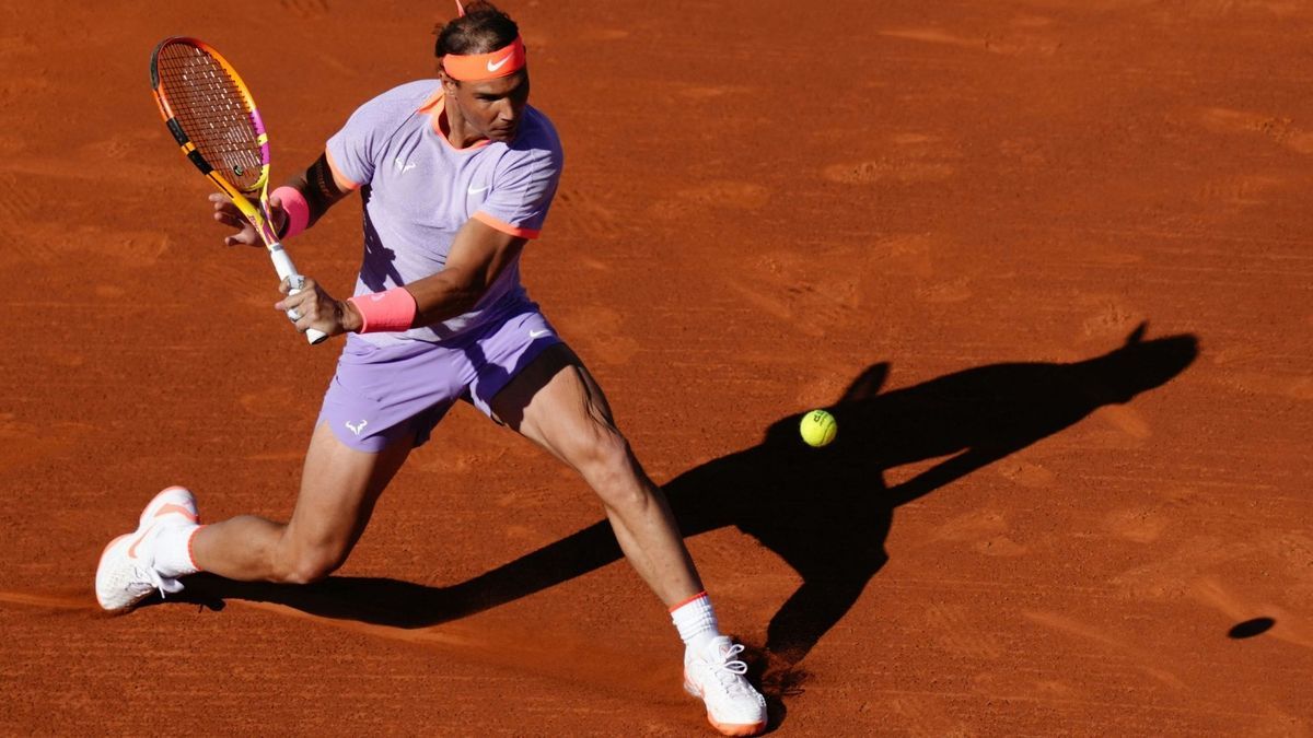 Wieder zurück auf der Tour: Rafael Nadal