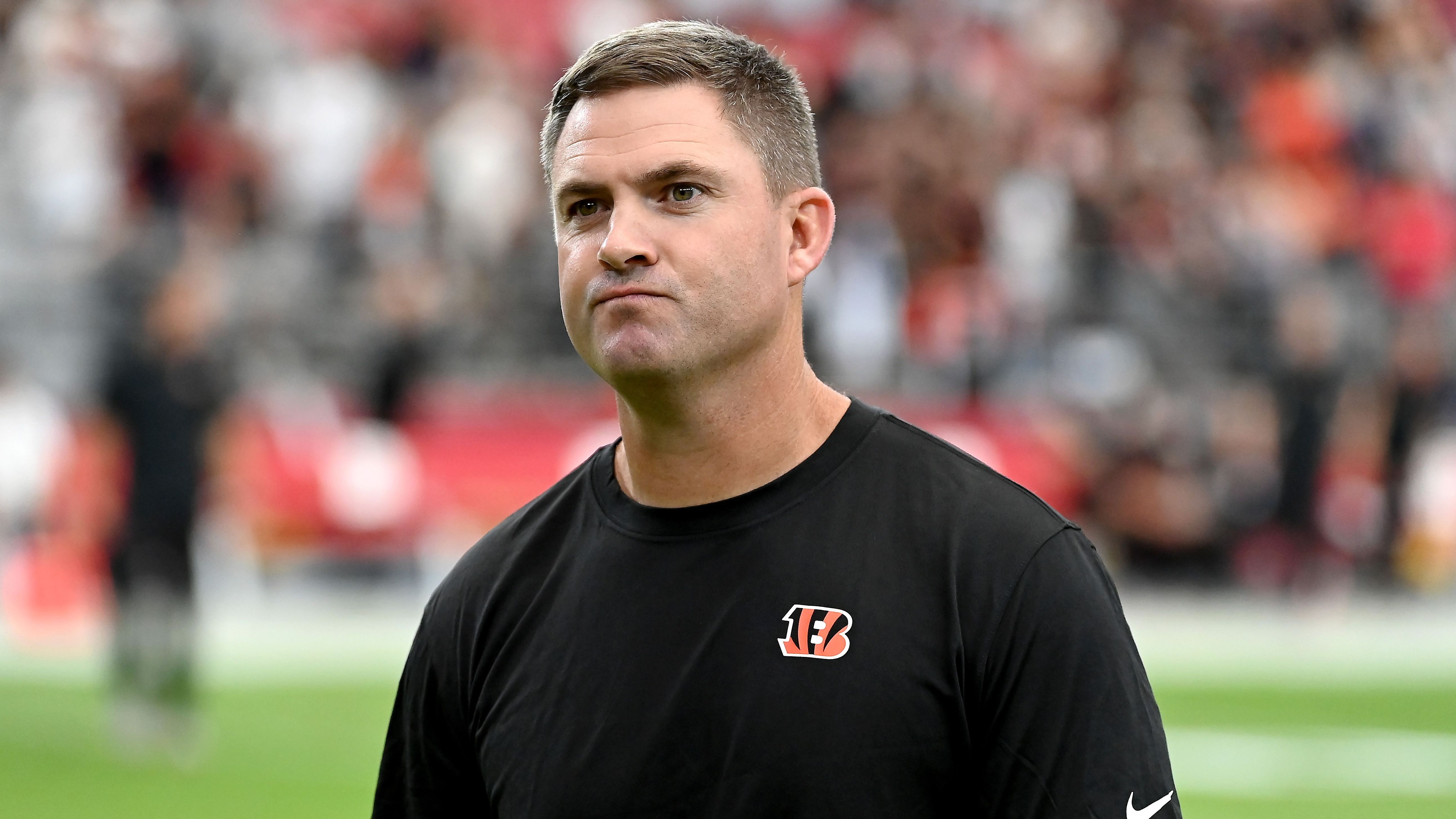 <strong>Zac Taylor (Cincinnati Bengals)</strong><br>Höchste Niederlage: Cincinnati Bengals vs. Baltimore Ravens 13:49<br>Punktedifferenz: -36<br>Saison: 2019