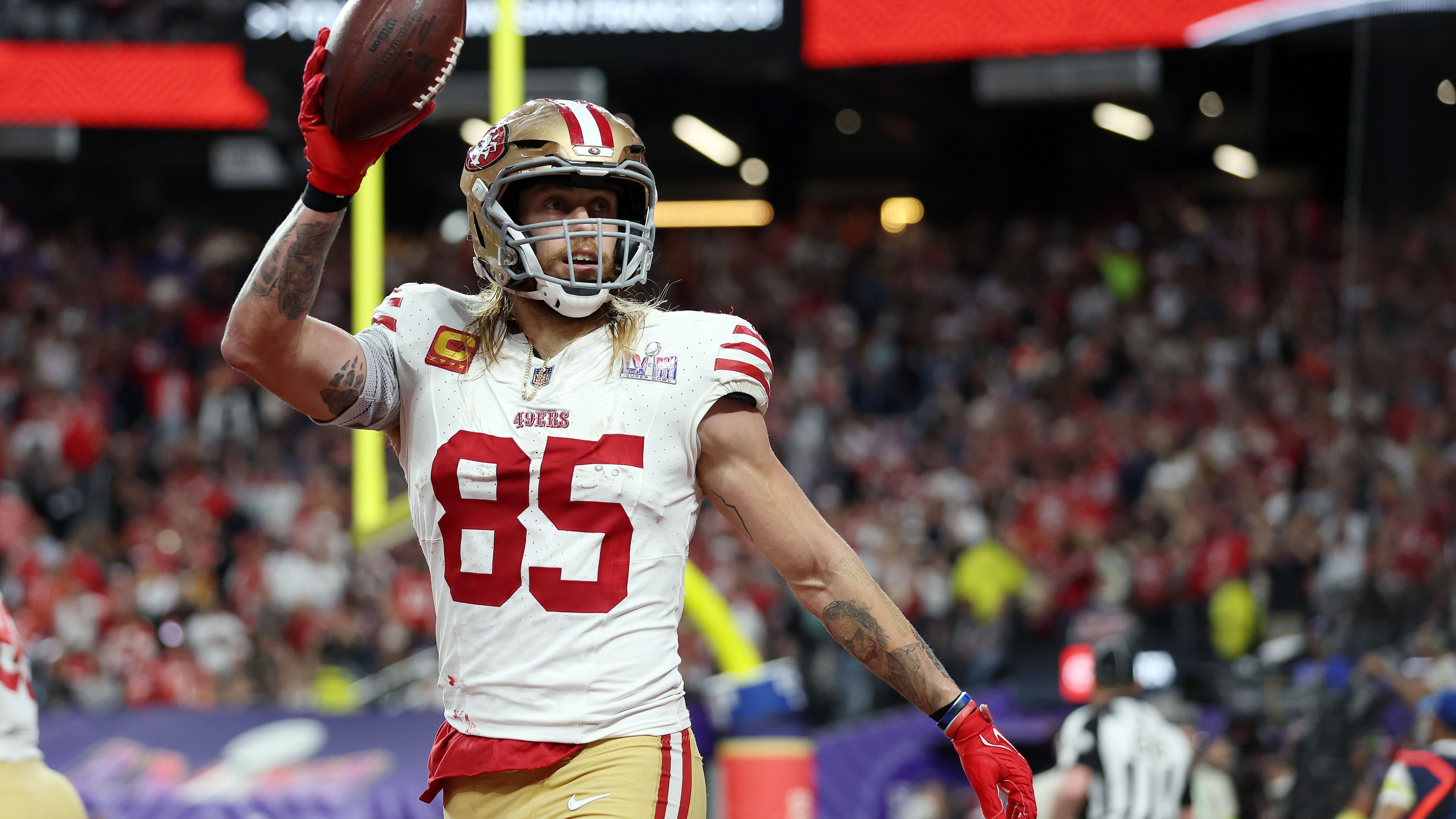 <strong>Platz 8 (geteilt): San Francisco 49ers - 7</strong><br>George Kittle (2017) - 6 Pro Bowls<br>Nick Bosa (2019) - 5 Pro Bowls<br>Fred Warner (2018) - 4 Pro Bowls<br>DeForest Buckner (2016) - 1 Pro Bowl<br>Talanoa Hufanga (2021) - 1 Pro Bowl<br>Brock Purdy (2022) - 1 Pro Bowl<br>Deebo Samuel (2019) - 1 Pro Bowl