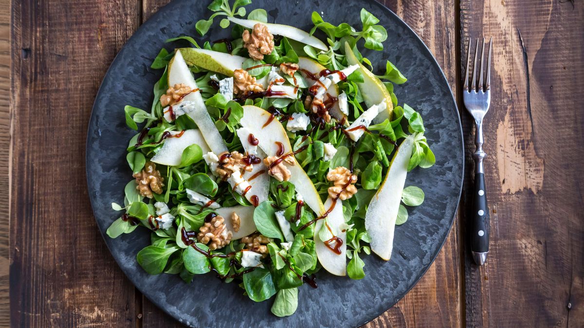 Feldsalat mit Birnen und Käse - Teaser