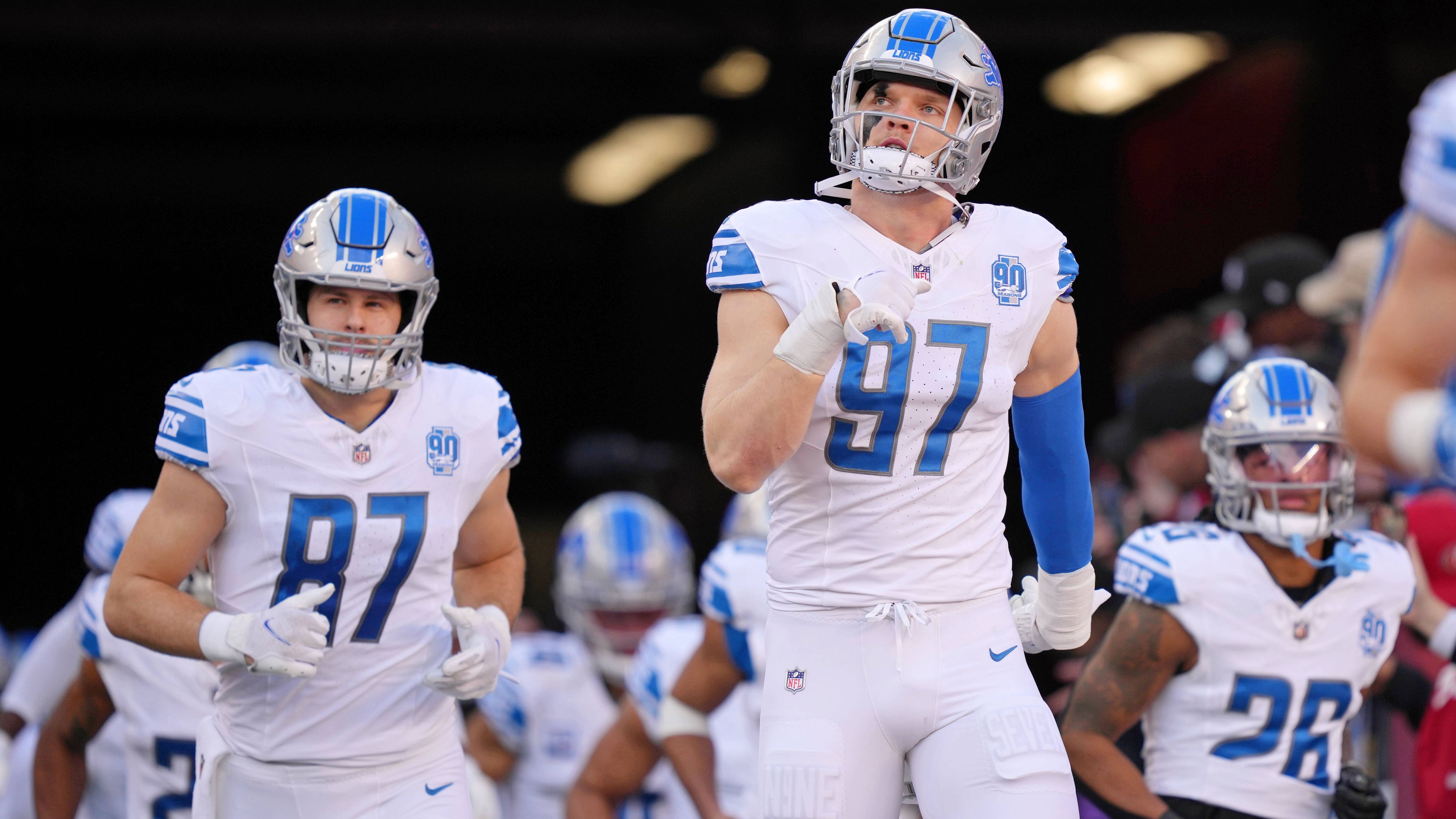 <strong>Detroit Lions</strong><br>Offense-Spieler: 45 Prozent<br>Defense-Spieler: 55 Prozent