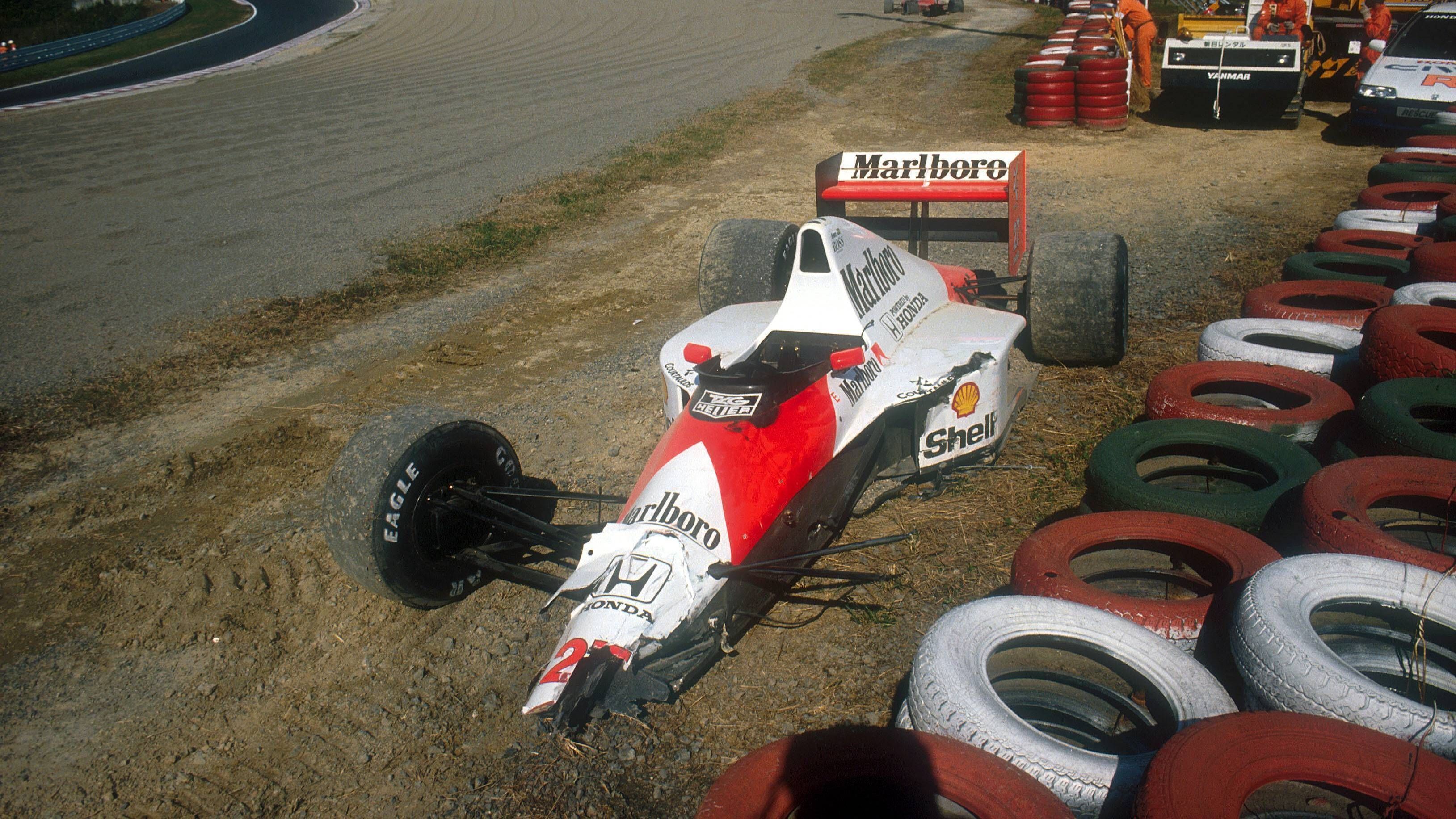 <strong>Alain Prost</strong><br>Diese Geschichte war geprägt von einer Feindschaft. Bei McLaren lieferten sich Ayrton Senna und Alain Prost erbitterte Kämpfe. 1990 verließ Prost das Team in Richtung Ferrari, was er vorzeitig angekündigt hatte. Beide Fahrer sprachen danach nicht mehr miteinander. In Japan kollidierten beide. Prost stieg aus, Senna gewann – wurde aber  disqualifiziert, worauf Prost Weltmeister wurde.