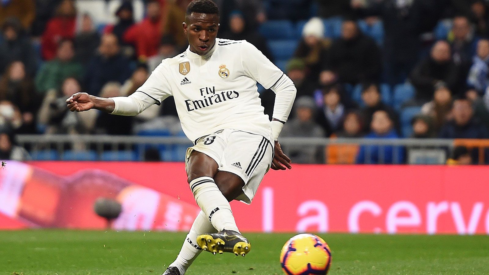 
                <strong>Vinicius Junior</strong><br>
                Geburtstag: 12. Juli 2000Erstes Tor in La Liga: für Real Madrid beim 3:0 gegen Deportivo Alaves am 3. Februar 2019
              