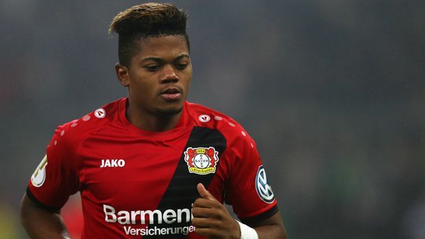 
                <strong>Leon Bailey </strong><br>
                Verein: Bayer LeverkusenPosition: LinksaußenAlter: 20 JahreNationalität: Jamaika
              