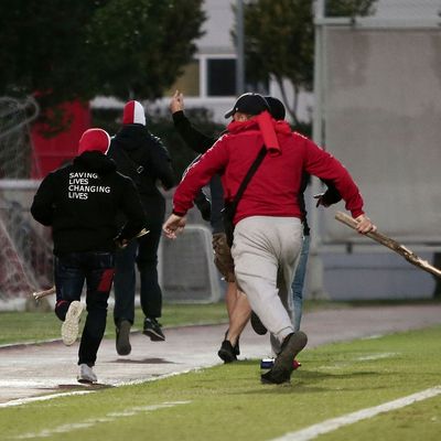 Hooligan-Randale bei Youth-League-Spiel in Piräus