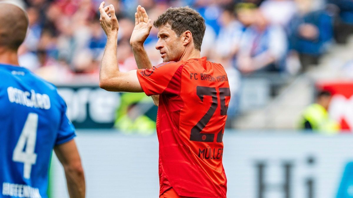 Müller letztmals in der Bundesliga im Bayern-Trikot