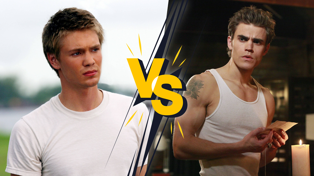 Lucas Scott (Chad Michael Murray, links) und Stefan Salvatore (Paul Wesley, rechts) sind die Guten in ihren Brüder-Duos.