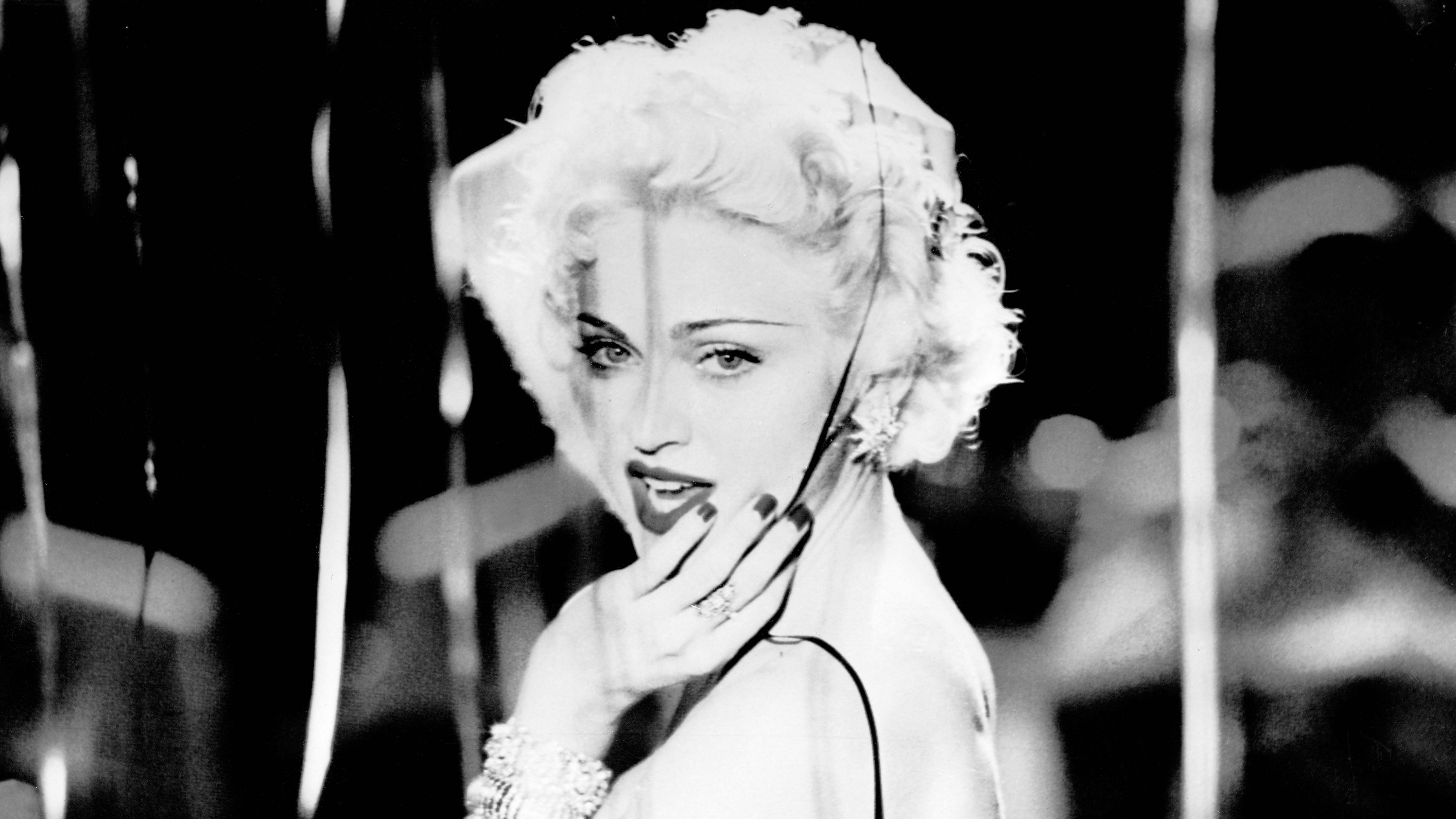 Schon damals erkennt man Madonna an ihren unverwechselbaren Auftritten.