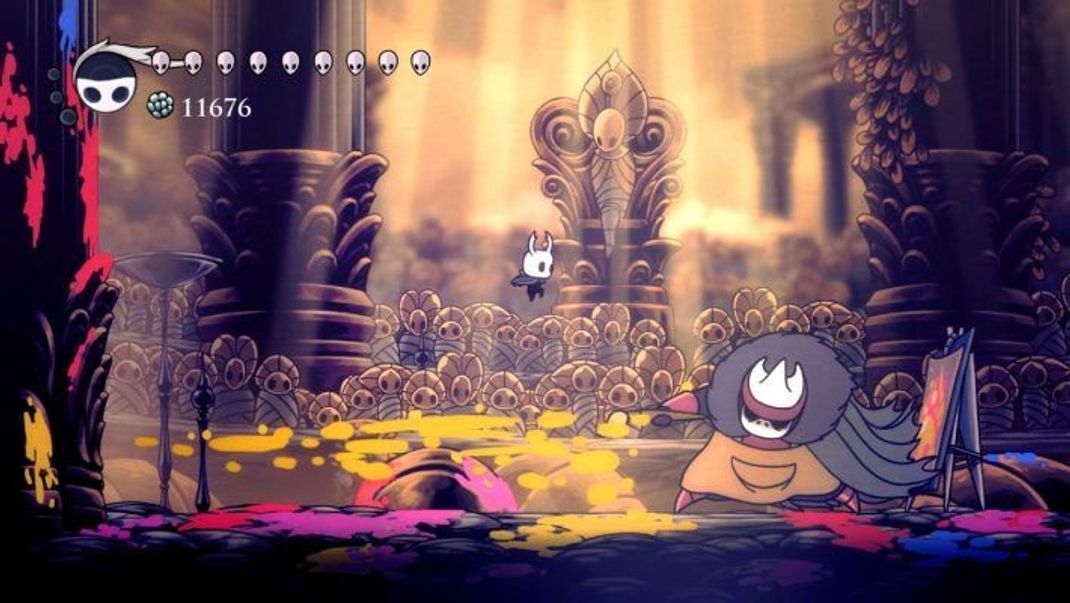 Jeder Frame in "Hollow Knight" wurde von Hand gezeichnet.