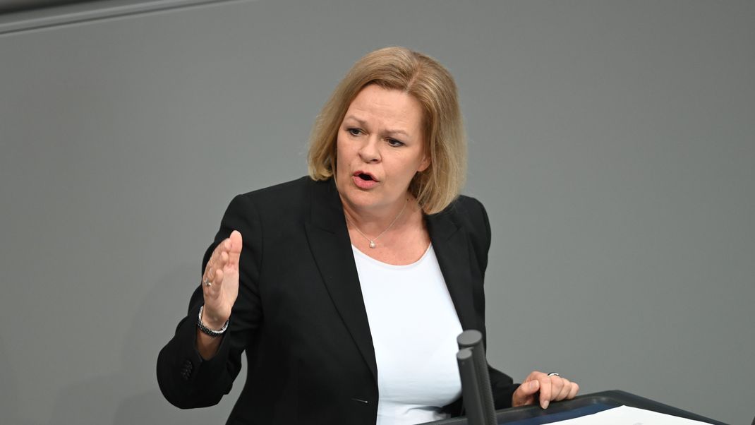 Nancy Faeser (SPD), Bundesinnenministerin