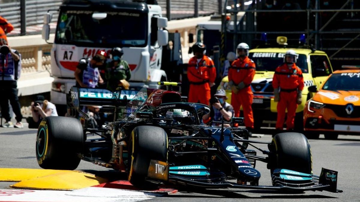 Bottas' Rennen nahm in der 30. Runde ein kurioses Ende