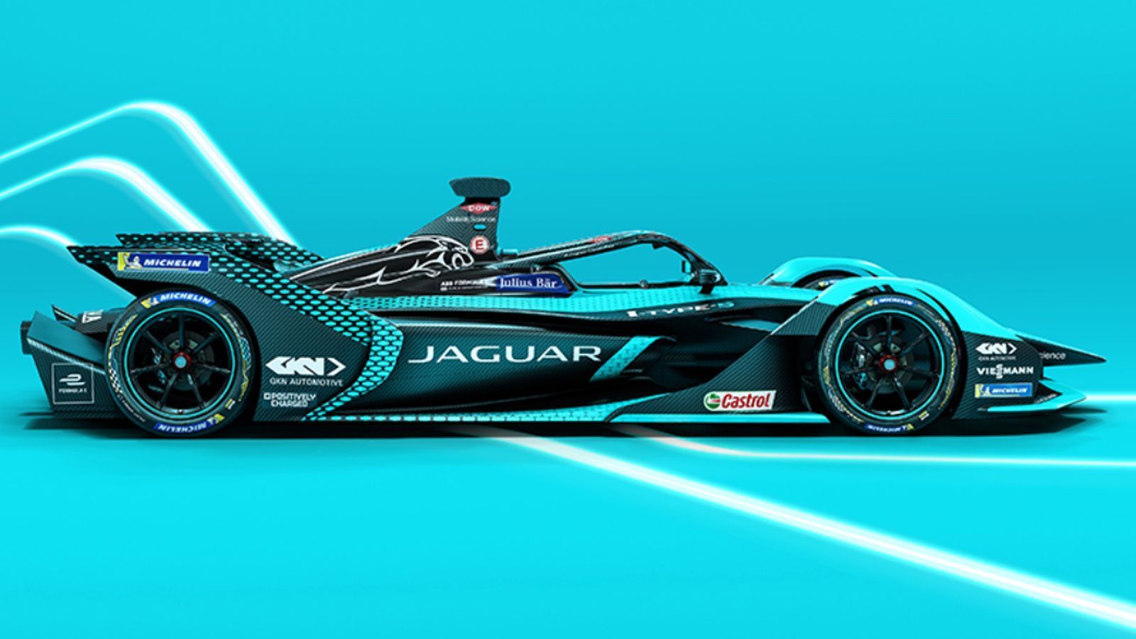 
                <strong>Jaguar Racing </strong><br>
                - Fahrer: Mitch Evans, Sam Bird- Antrieb: Jaguar- Besonderheiten: Jaguar nutzt einen komplett in Eigenregie entstandenen Antrieb zu nutzen und möchte damit Know-how für spätere Straßenserienfahrzeuge mit Elektromotoren gewinnen
              