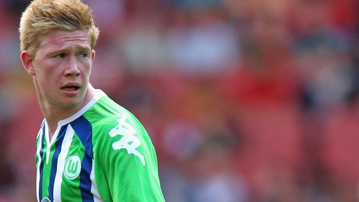 Aktuell ist De Bruyne Spieler des VfL Wolfsburg
