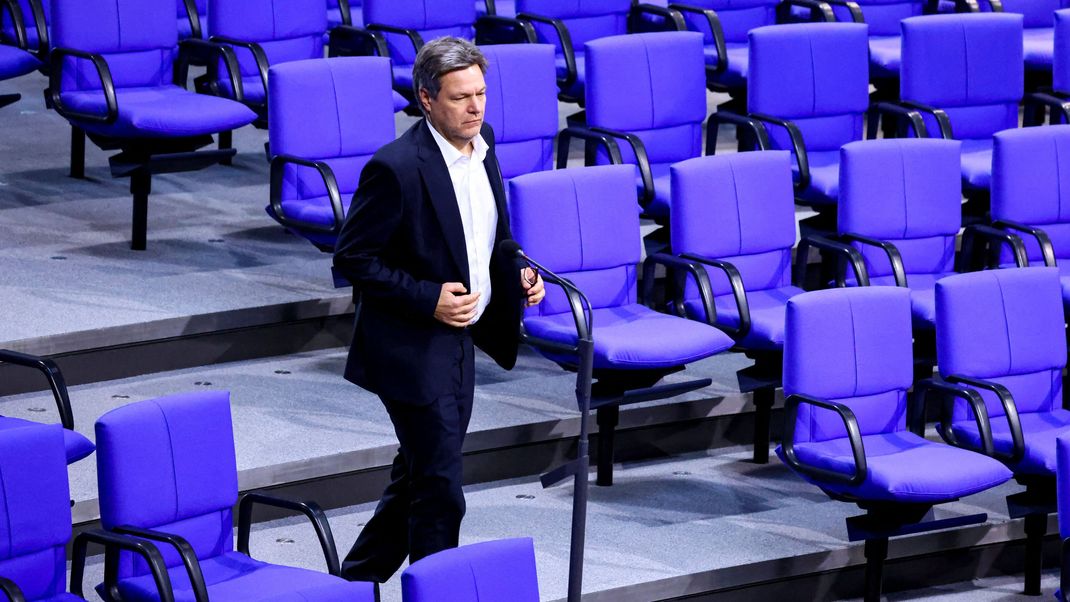 Die Tage des Grünen-Politikers Habeck (Bild) als Bundestagsabgeordneter sind gezählt. (Archivbild)