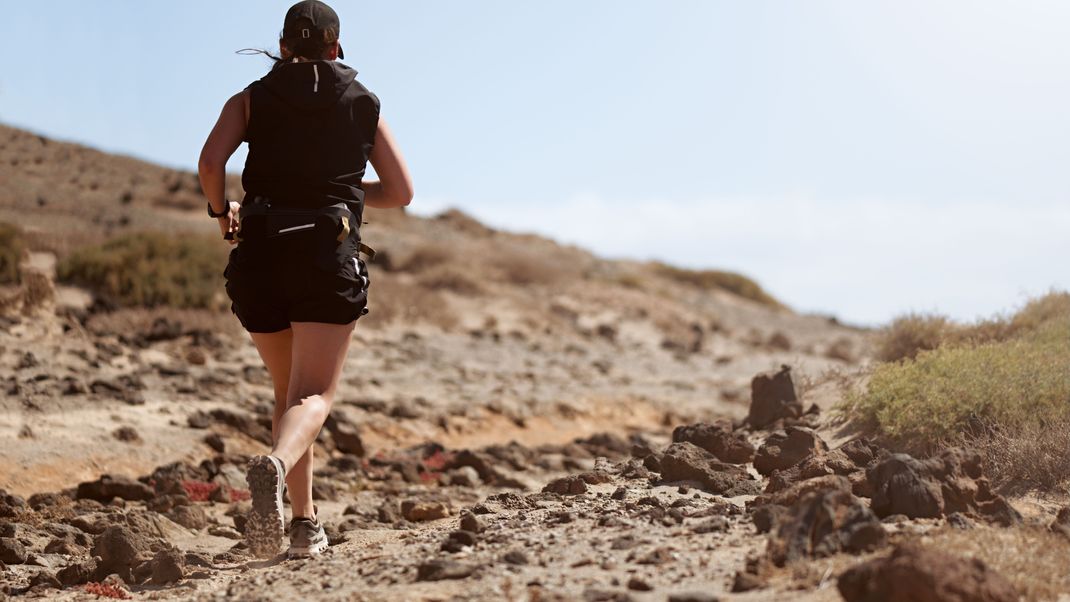 Auf dem Weg zum Runner‘s High? Läufe durch die Natur erhöhen die Chancen, den rauschhaften Zustand zu erreichen.