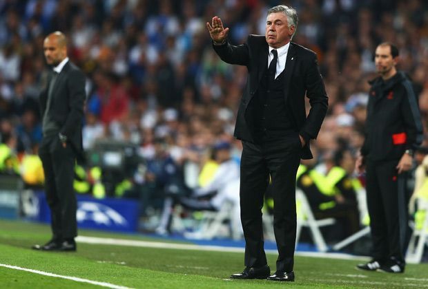 
                <strong>Real Madrid - Bayern München 1:0</strong><br>
                Aus der Coaching-Zone gibt's gleich neue Anweisungen. Real-Trainer Carlo Ancelotti traut dem Braten noch nicht.
              