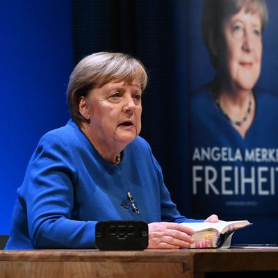 Ex-Bundeskanzlerin Angela Merkel liest aus ihren Memoiren