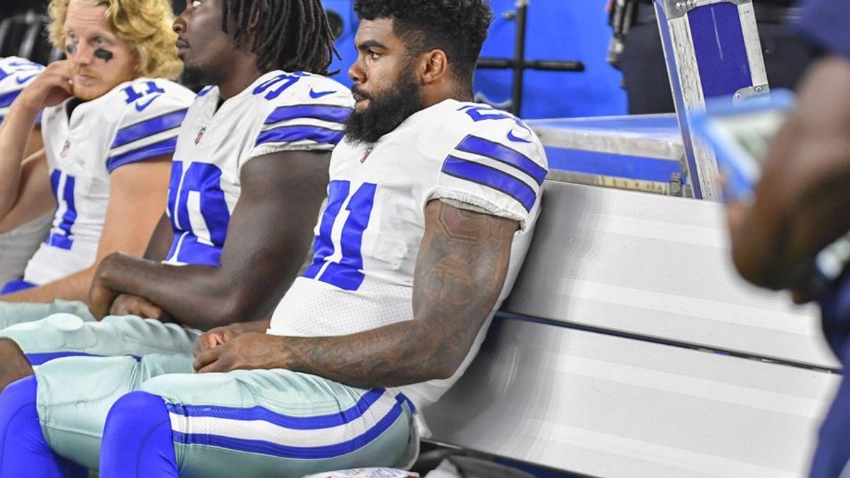 Ezekiel Elliott droht wieder eine Sperre